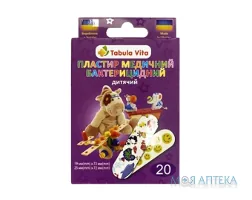 Пластир бактерицидний Tabula Vita (Табула Віта) дитячий з малюнком №20