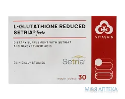 L-глутатіон відновлений Сетрія форте таблетки 500 мг №30