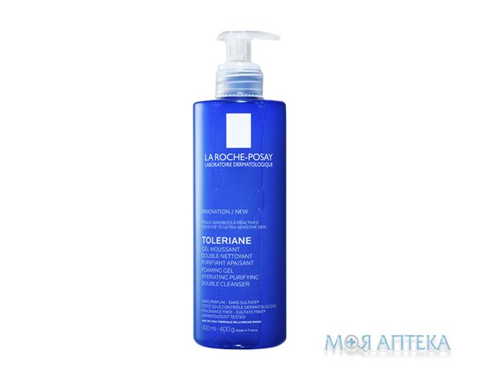 La Roche-Posay Toleriane (Лярош Позе Толеран) Гель-мус зволожувальний, очищувальний, подвійної дії, 400 мл