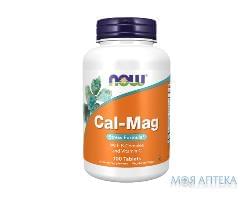 NOW Cal-Mag Stress Formula (Антистрес) таблетки №100
