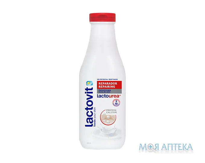 Гель для душу Lactovit (Лактовіт) Lactourea, 600 мл