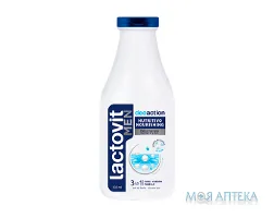 Гель для душу Lactovit (Лактовіт) Duoaction чоловічий, 500 мл