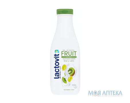 Гель для душу Lactovit (Лактовіт) Antiox фруктовий, 600 мл