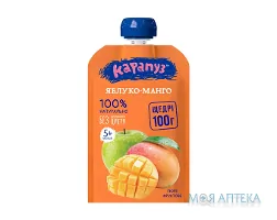 Пюре дитяче Карапуз яблуко і манго дой-пак 100 г