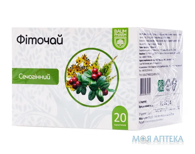 Фіточай №9 Сечогінний Baum Pharm по 1.5 г №20 у філ.-пак.