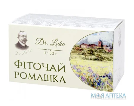 Др.Лука (Dr.Luka) Фіточай Ромашка по 50 г у пачках з внутр. пак.