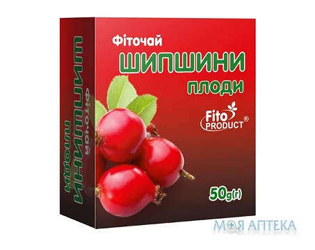 Фіточай №29 Шипшини плоди трава по 50 г у пач. з внут. пак.