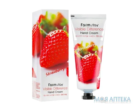 FarmStay (Фармстей) Крем для рук полуниця 100 мл