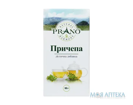 Фіточай Prano Причепа по 50 г у пачках з внутр. пак.
