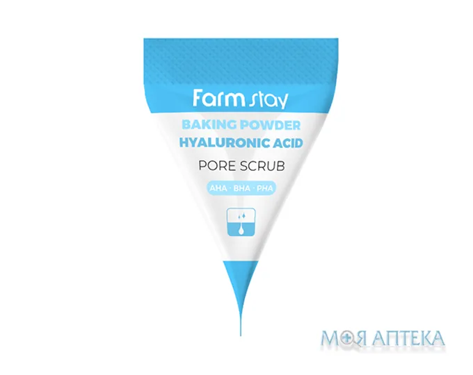 FarmStay (Фармстей) Скраб для очищення пор гіалуронова кислота 7 г
