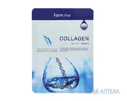 FarmStay (Фармстей) Маска тканинна для обличчя з колагеном 23 мл