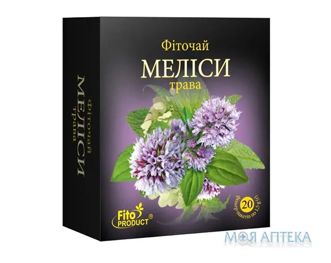 Фіточай №34 Меліси трава фільтр-пакет 1,5 г №20