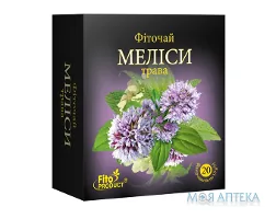 Фіточай №34 Меліси трава фільтр-пакет 1,5 г №20