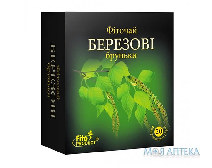 Фиточай №36 Березовые почки фильтр-пакет 1,5 г №20