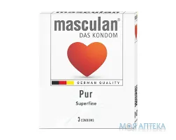 Презервативи Masculan (Маскулан) Pur ультратонкі №3