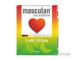 Презервативи Masculan (Маскулан) Frutti Edition кольорові з ароматами №3