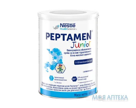 Суха молочна суміш Nestle Peptamen (Пептамен) Junior для дітей від 1 року 400 г