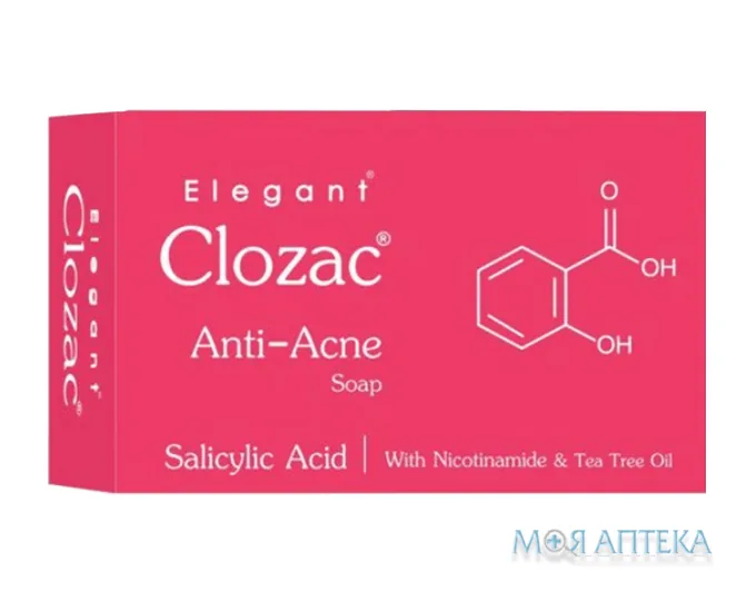 Clozac (Клозак) Мило тверде для проблемної шкіри 75 г