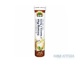 Витамины SUNLIFE (Санлайф) Ginseng Plus Женьшень таблетки шипучие туба 20 шт