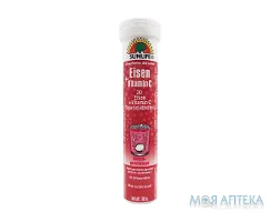 Санлайф (Sunlife) Залізо і вітамін C табл. шип. туба №20