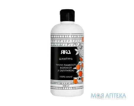 Шампунь Яка з олією обліпихи проти ламкості волосся 500 мл