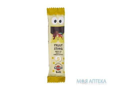 Батончик фруктовий Кактус (Cactus) Манго на фініковій основі зі смаком ванілі, 20 г