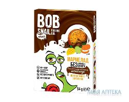 Равлик Боб (Bob Snail) Яблуко-Манго-Гарбуз-Чіа в бельгійському молочному шоколаді мармелад 54 г