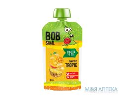 Пюрое фруктовое Bob Snail (Боб Снеил) Улитка Боб Смузи Банан-ананас-манго для детей от 5 месяцев 120 г