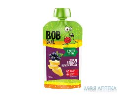 Пюрое фруктовое Bob Snail (Боб Снеил) Улитка Боб Смузи Банан-черная смородина для детей от 5 месяцев 120 г