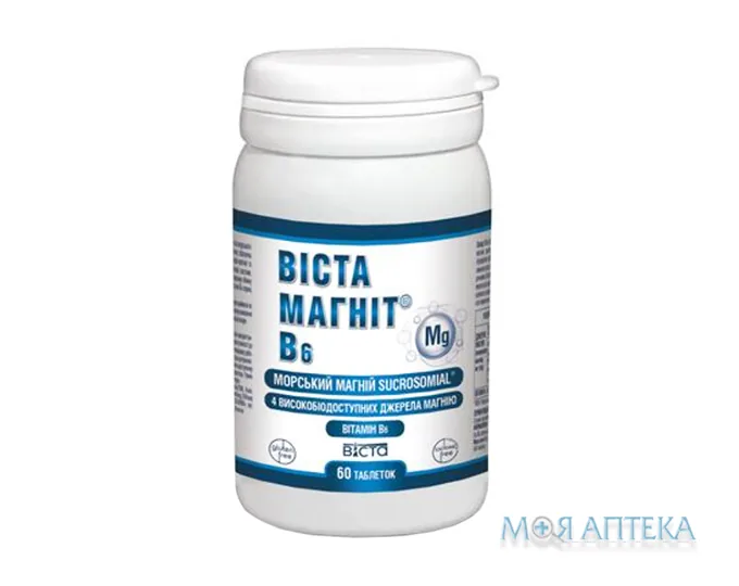 Віста Магніт В6 таблетки №60