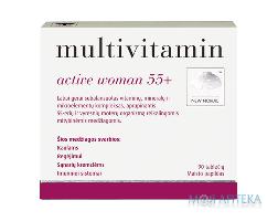 МУЛЬТИВІТАМІН АКТИВ 55+ вітаміни для жінок, таблетки №90 (MULTIVITAMIN ACTIVE women 55+)