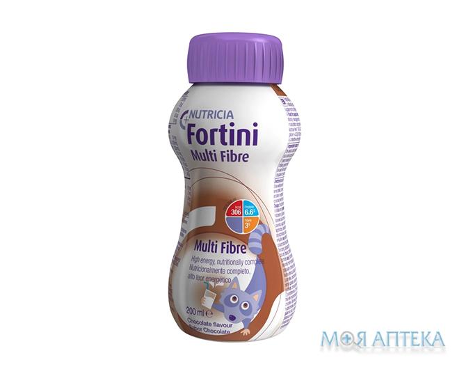 Нутриція Фортіні (Nutricia Fortini) Ентеральне харчування від 1 року зі смаком шоколаду 200 мл