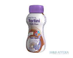 Детское энтеральное питание, пищевой продукт для специальных медицинских целей Fortini (Фортини) с пищевыми волокнами с вкусом шоколада 200 мл