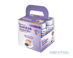 Пищевой продукт для специального диетического употребления Нутриция Nutridrink Compact (Нутридринк Компакт) со вкусом мокко по 125 мл 4 флакона