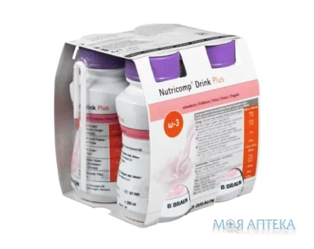 Нутрікомп Дрінк Плюс Полуниця 200 мл №4