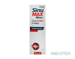 Сінумакс Сілвер Solution Pharm спрей назальний флак. 15 мл