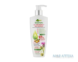 Шампунь Адверсо на органічній основі для зміцнення та росту волосся, 250 мл