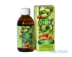 Олія харчова Адверсо грецького горіху холодного віджиму, 200 мл