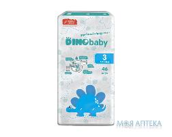 Підгузки Dino Baby (Діно Бебі) 3 (4-9 кг) 46 шт.
