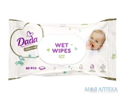 Вологі серветки дитячі Dada (Дада) Elite Care №80
