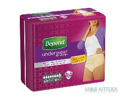 Підгузки-труси для дорослих Depend (Депенд) жіночі S/M №10