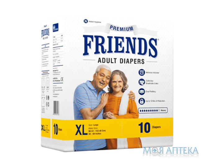 Підгузки для дорослих Friends Premium (Френдс Преміум) розмір XL №10