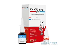 Синус ліфт ДУО з цикламеном набір: спрей очищаючий+спрей відновлюючий