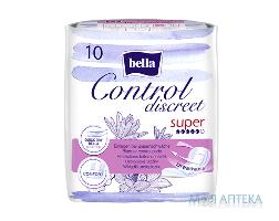 Прокладки урологічні Bella Control Discreet (Белла Контрол Діскріт) Super №10