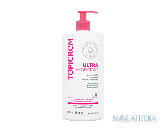 Топікрем (Topicrem) Чутлива шкіра UM Body Емульсія для тіла ультразволожуюча, 1000 мл