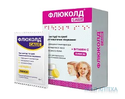 Флюколд саше пор. д/оральн. р-ну 5 г, з лимонним смаком №10