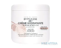 Byphasse (Біфаз) Крем для тіла зволожуючий з кокосовою олією 500 мл