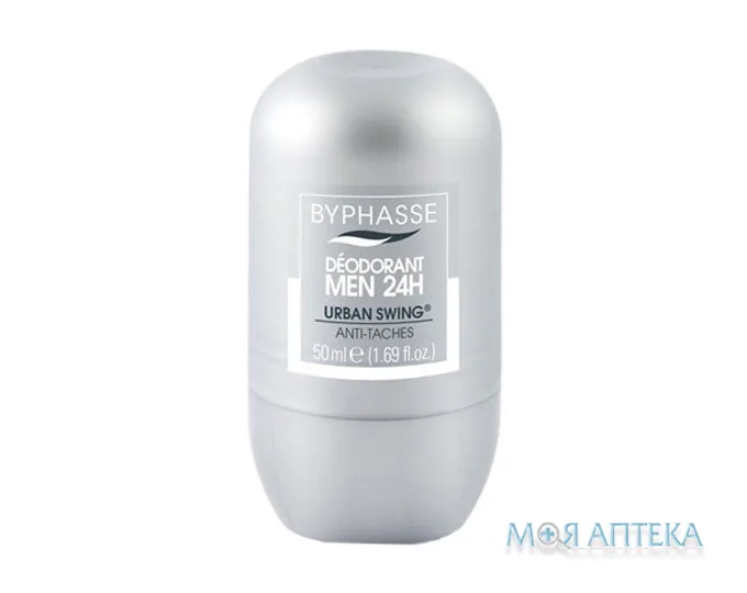 Byphasse (Біфаз) Дезодорант роликовий 24 години Міський вайб 50 мл