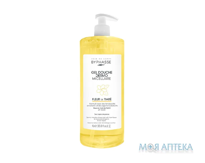 Byphasse (Біфаз) Гель для душу Моноі Тахіті міцелярний 1000 мл