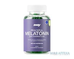 Sway (Свей) Мелатонін Baum Pharm желатинові пастилки №60